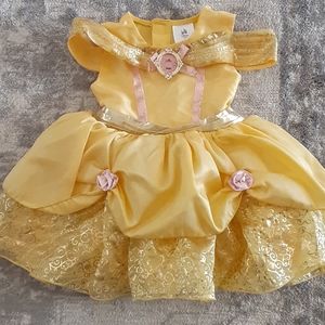 Disney Belle Dress. Baby Size 12-18 Months